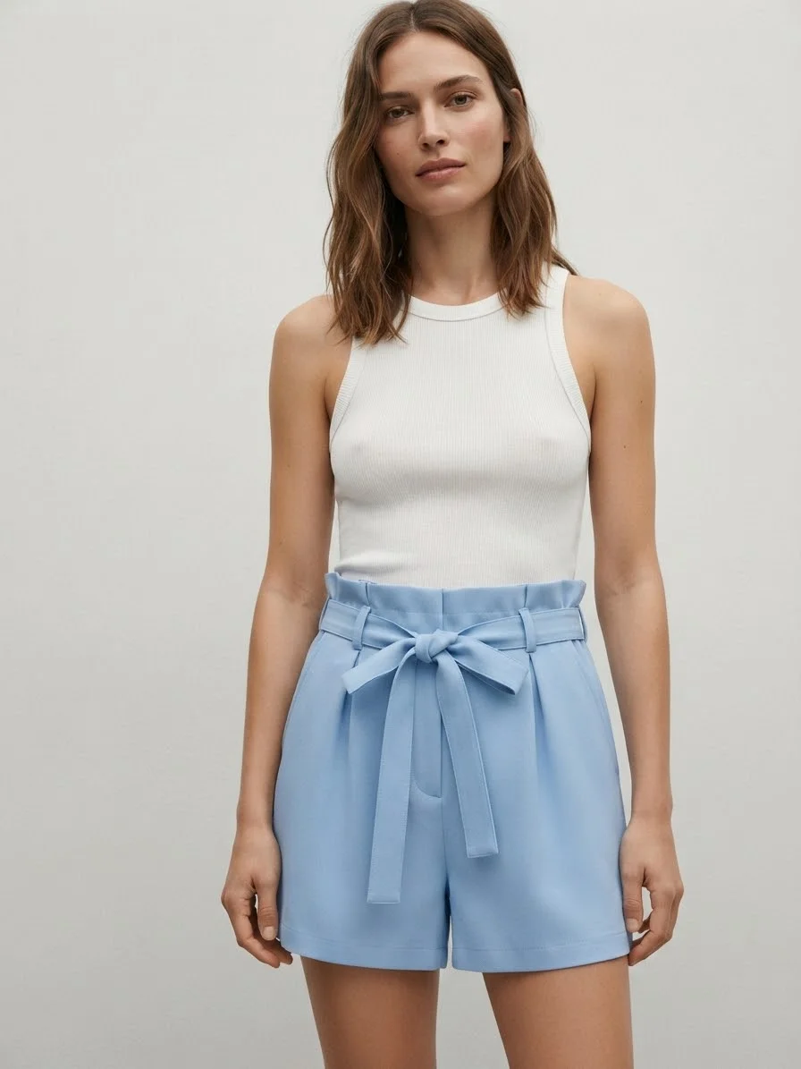 Light blue shorts