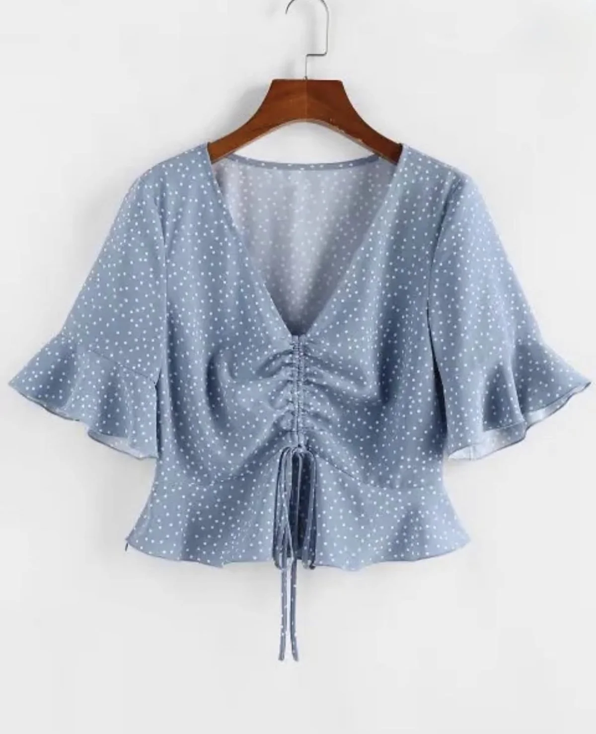 Zaful polka dot top