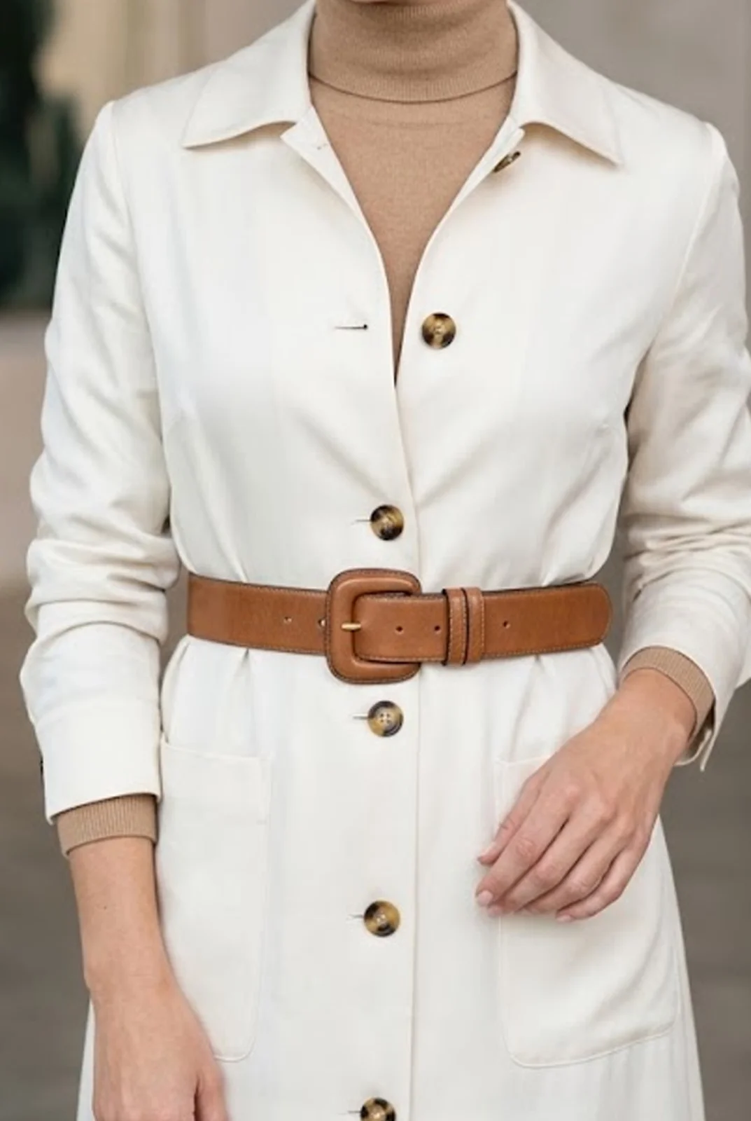 Zara leather Belt